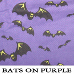Bats on Purple