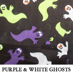 Purple & White Ghosts