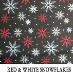 Red & White Snowflakes
