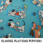 Flannel Playtime Pupsters