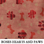 Bones Hearts & paws..ONE Small